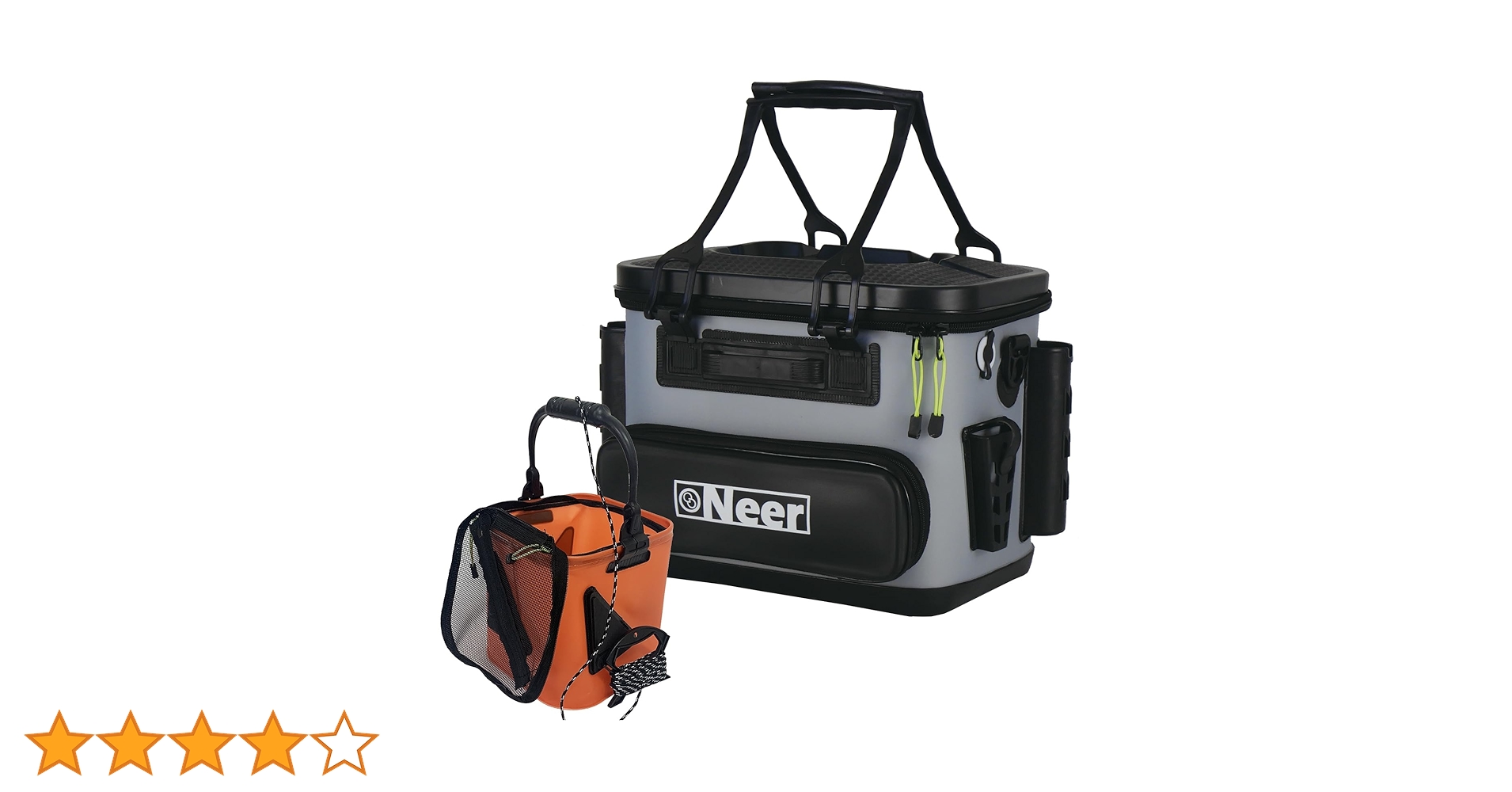 Amazon.co.jp: 【軽量、大容量】Neer バッカン タックルボックス